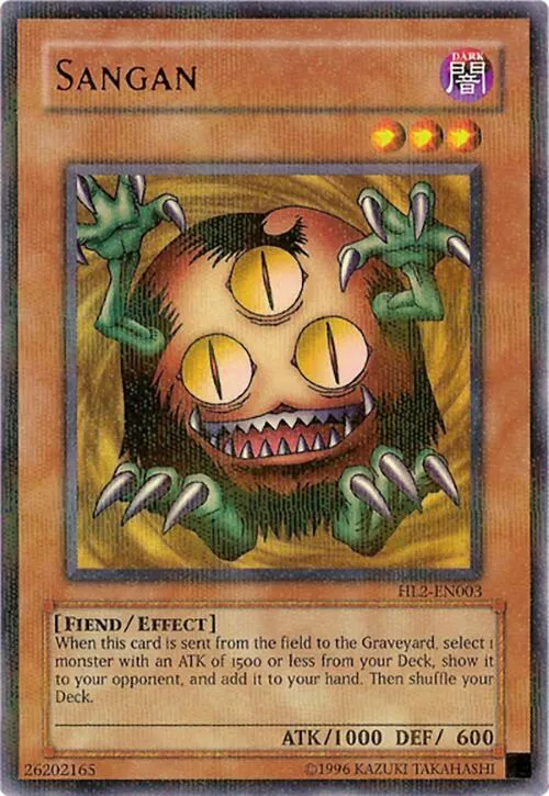 Sangan — Hobby League 2 participation card A
