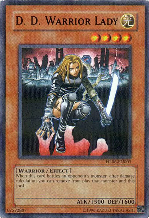 D.D. Warrior Lady — Hobby League 6 participation card A