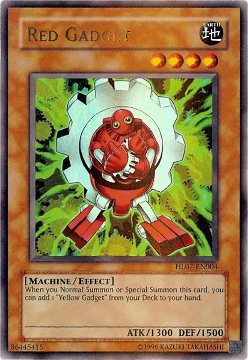 Red Gadget — Hobby League 7 participation card A