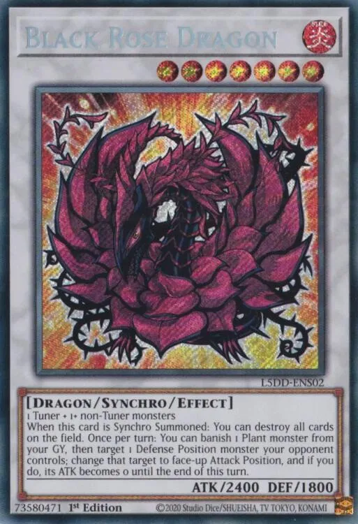 Black Rose Dragon — Legendary 5D's Decks