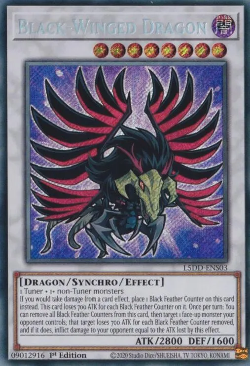 Black-Winged Dragon — Legendary 5D's Decks