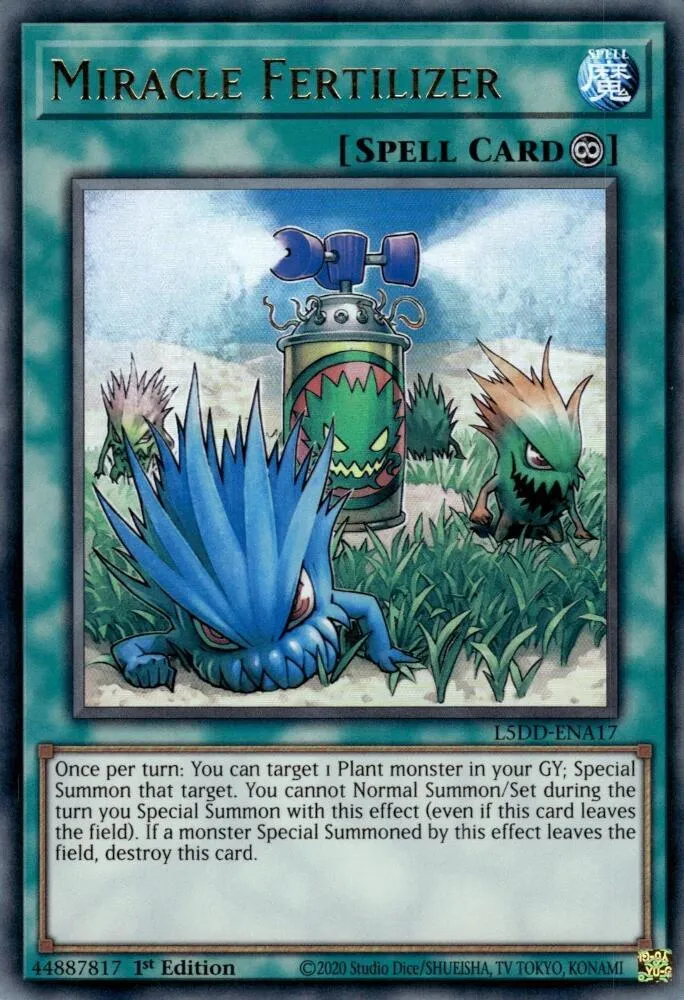 Miracle Fertilizer — Legendary 5D's Decks
