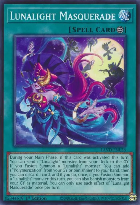 Lunalight Masquerade — Legendary Arc-V Decks