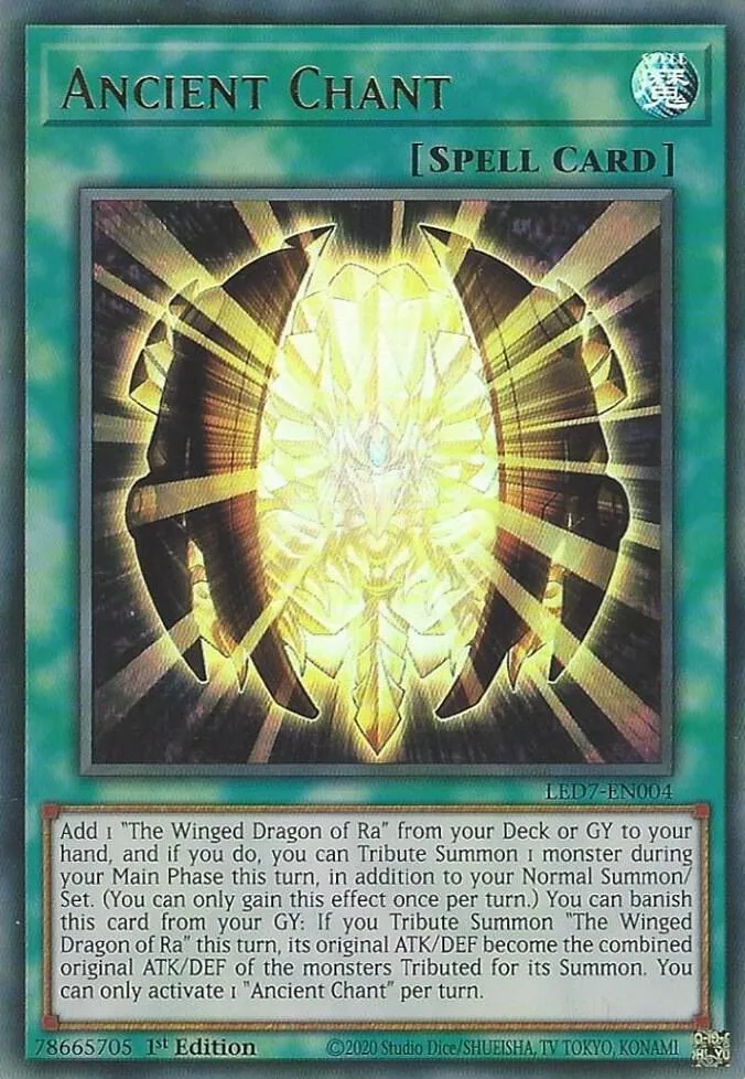 Ancient Chant — Legendary Duelists: Rage of Ra