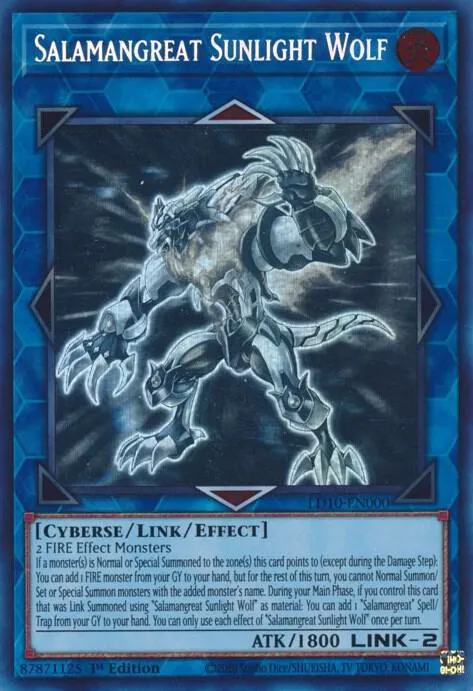 Salamangreat Sunlight Wolf — Legendary Duelists: Soulburning Volcano
