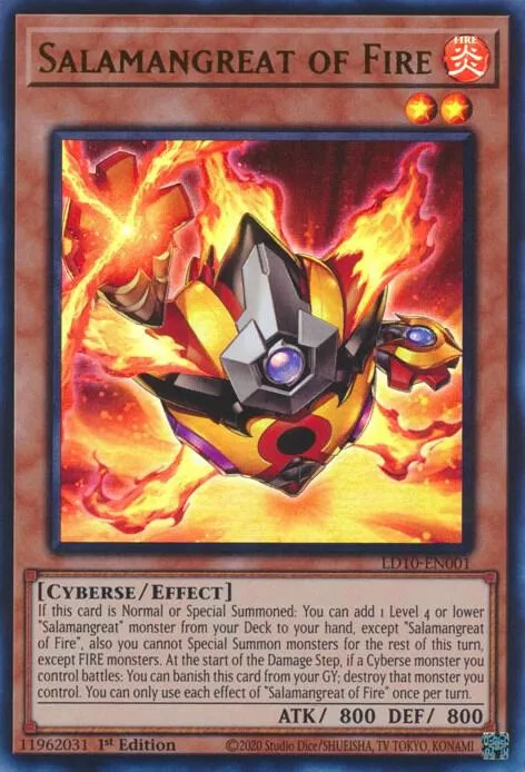Salamangreat of Fire — Legendary Duelists: Soulburning Volcano
