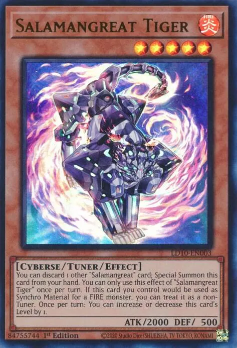 Salamangreat Tiger — Legendary Duelists: Soulburning Volcano