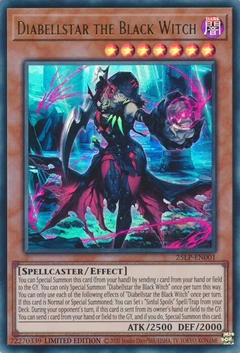 Diabellstar the Black Witch — Limited Pack World Championship 2025