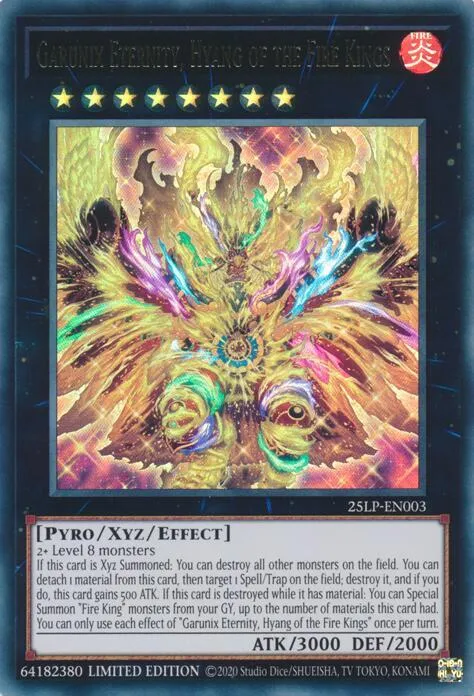 Garunix Eternity, Hyang of the Fire Kings — Limited Pack World Championship 2025