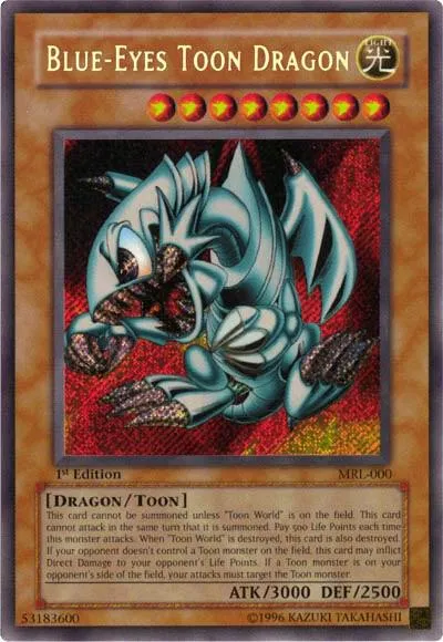 Blue-Eyes Toon Dragon — Magic Ruler