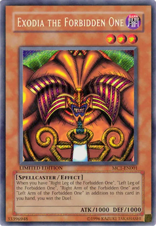 Exodia the Forbidden One — Master Collection Volume 1