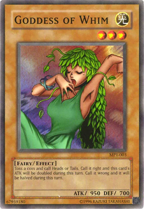Goddess of Whim — McDonald's Promotional Cards
