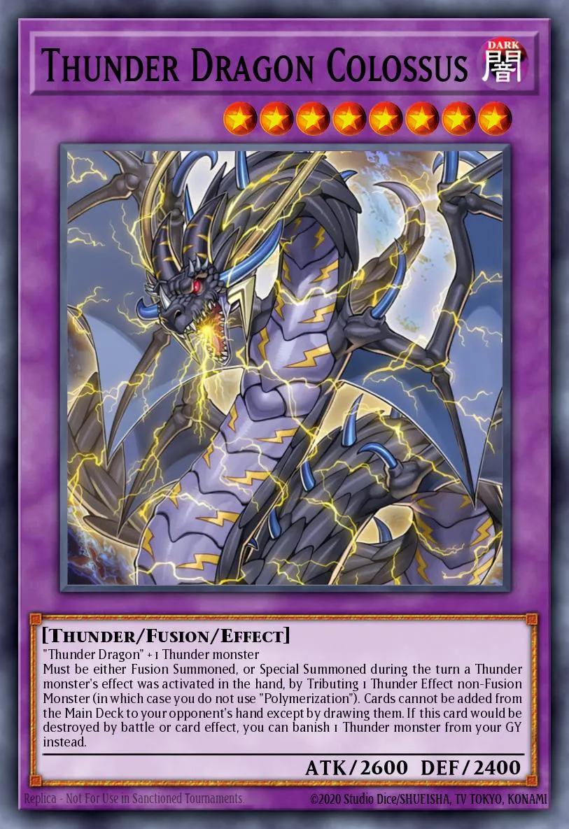Thunder Dragon Colossus — OTS Tournament Pack 10 (POR)