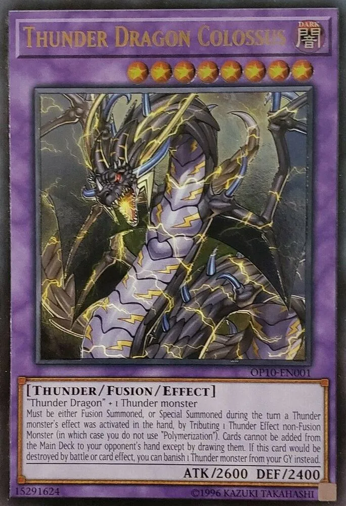 Thunder Dragon Colossus — OTS Tournament Pack 10