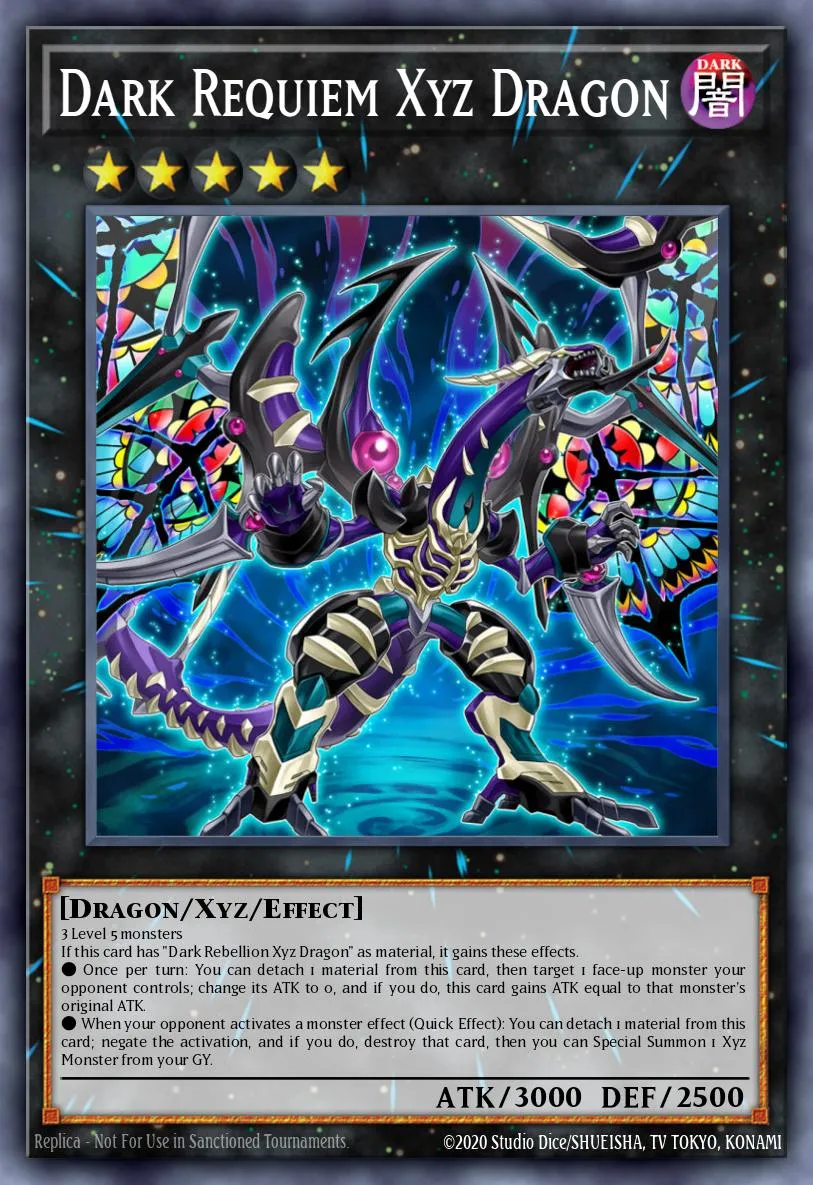 Dark Requiem Xyz Dragon — OTS Tournament Pack 15 (POR)