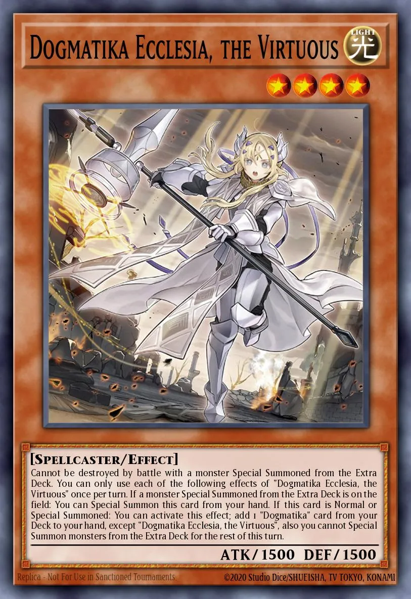 Dogmatika Ecclesia, the Virtuous — OTS Tournament Pack 18 (POR)