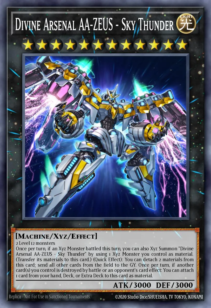 Divine Arsenal AA-ZEUS - Sky Thunder — OTS Tournament Pack 18 (POR)