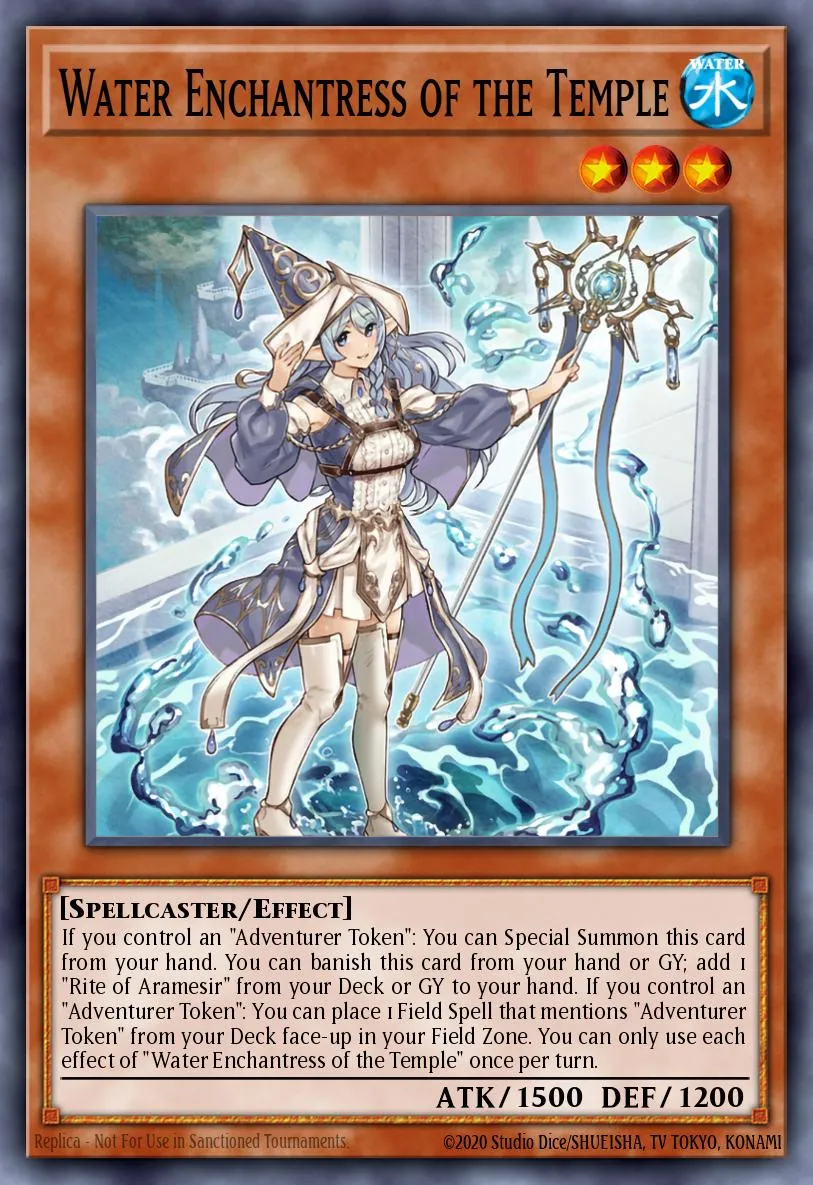 Water Enchantress of the Temple — OTS Tournament Pack 19 (POR)