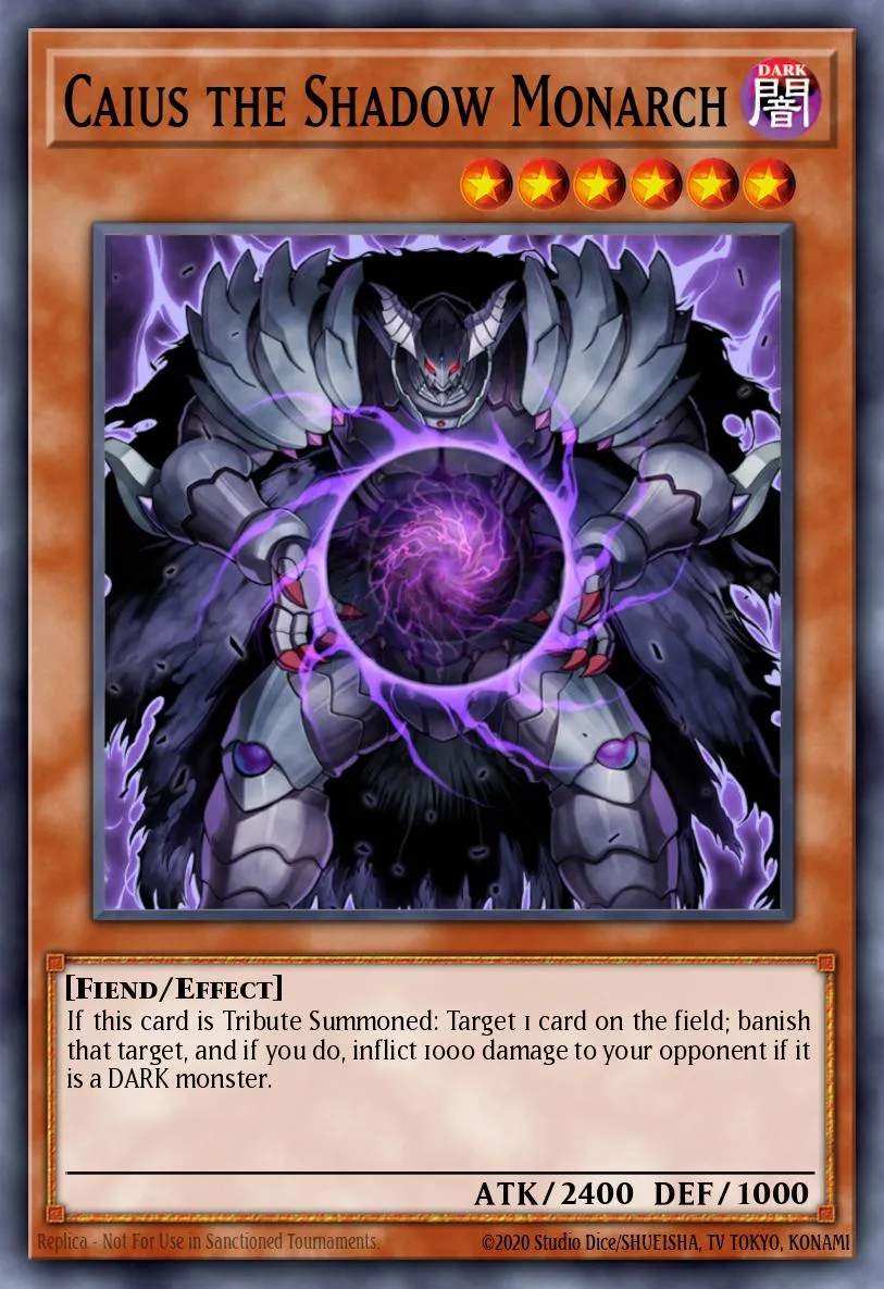 Caius the Shadow Monarch — OTS Tournament Pack 19 (POR)