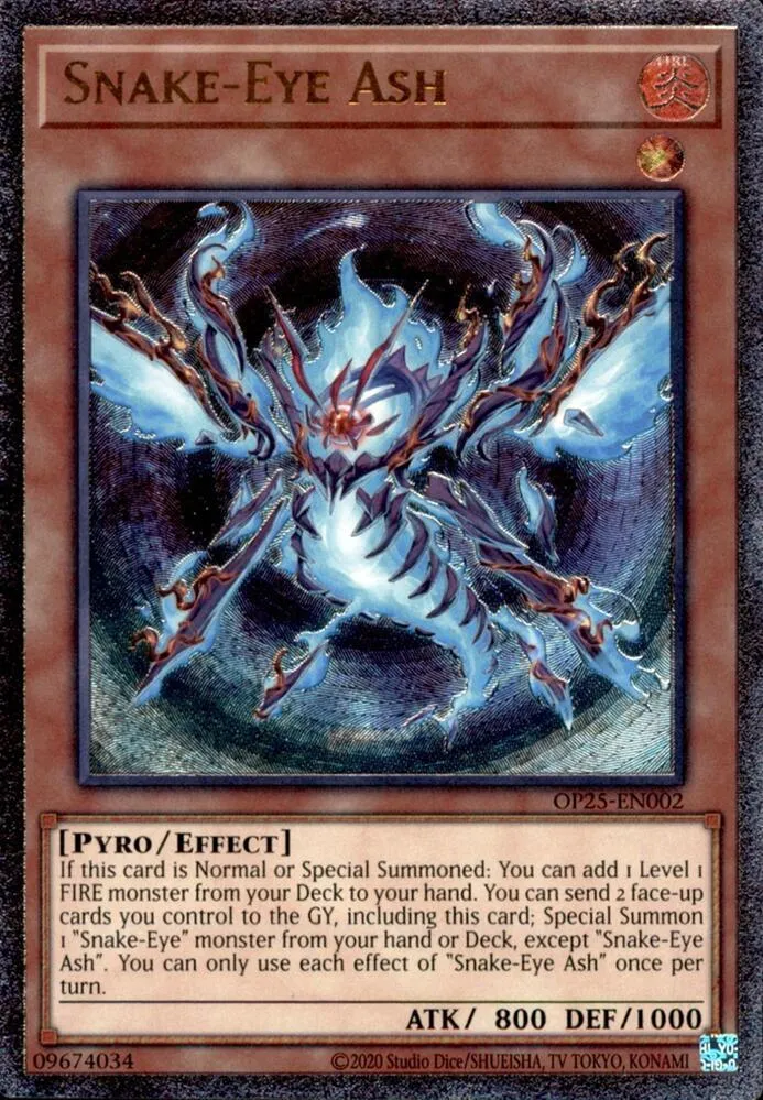 Snake-Eye Ash — OTS Tournament Pack 25