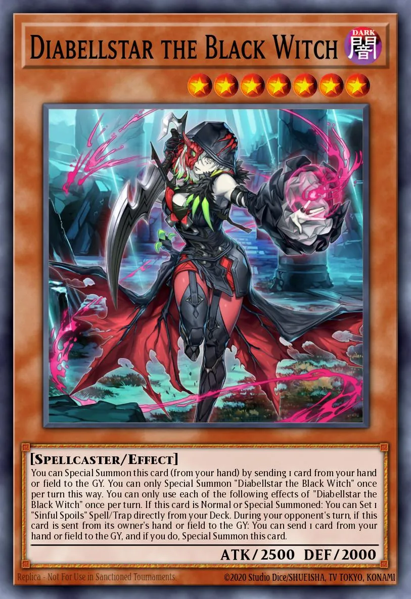 Diabellstar the Black Witch — OTS Tournament Pack 26