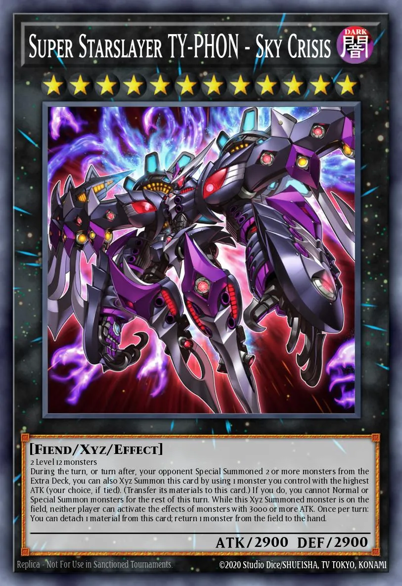 Super Starslayer TY-PHON - Sky Crisis — OTS Tournament Pack 30