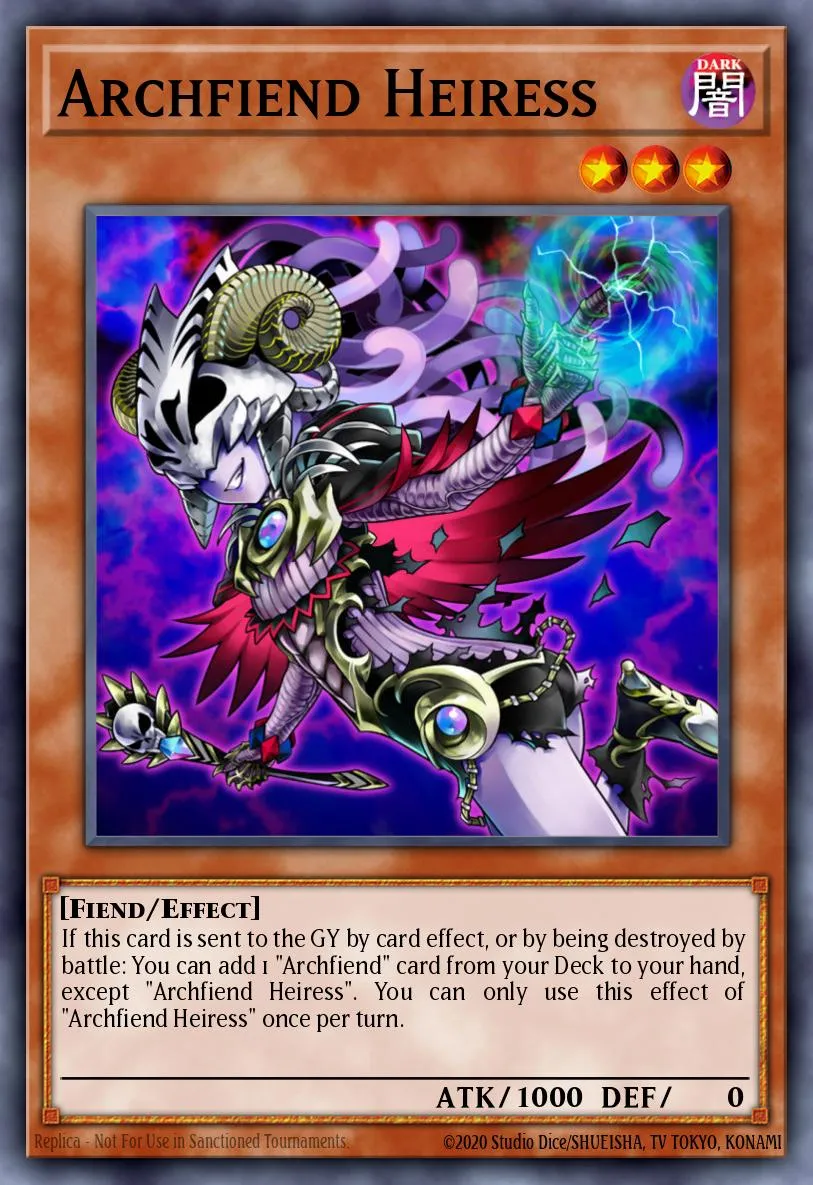 Archfiend Heiress — OTS Tournament Pack 30