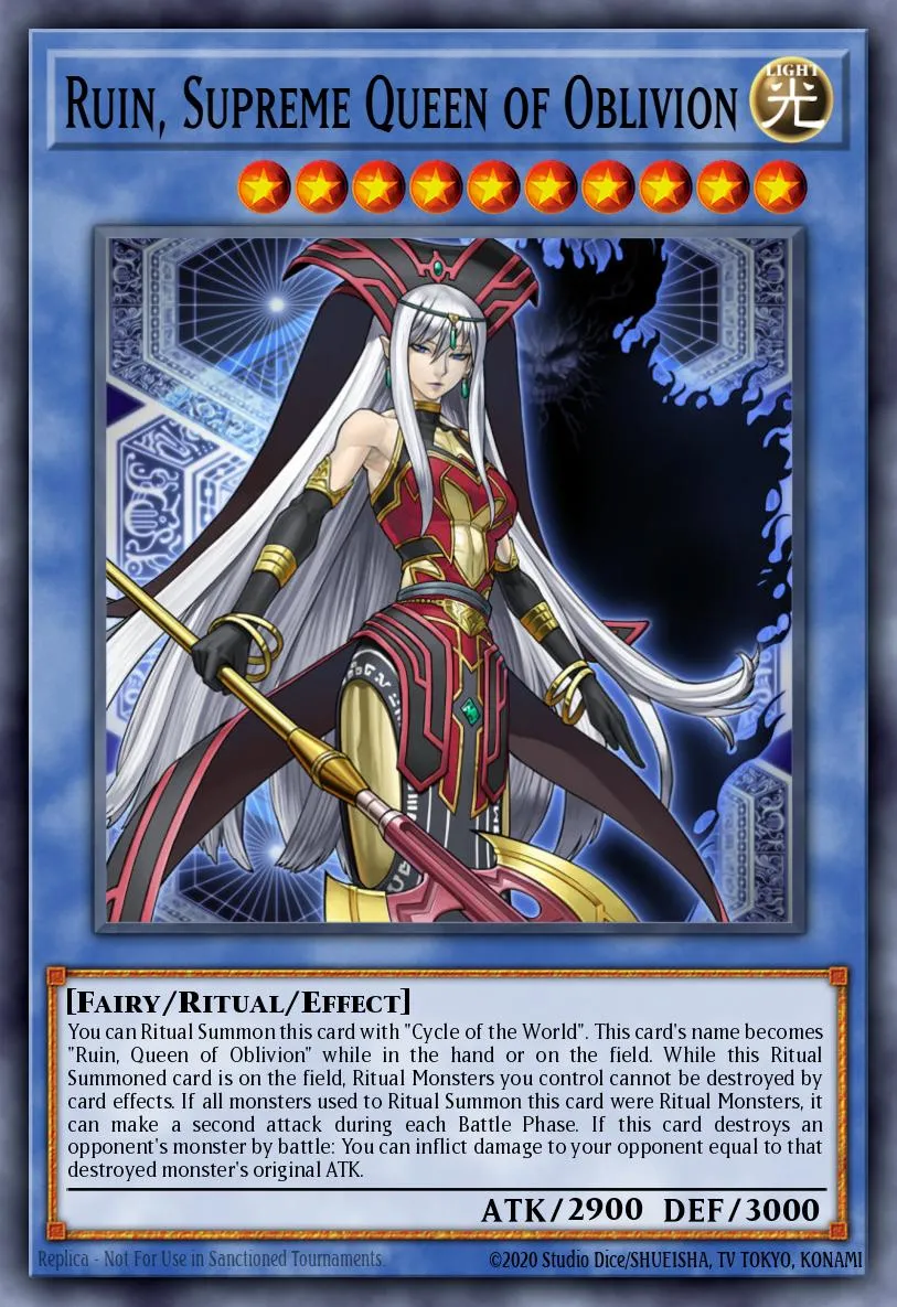 Ruin, Supreme Queen of Oblivion — OTS Tournament Pack 8 (POR)
