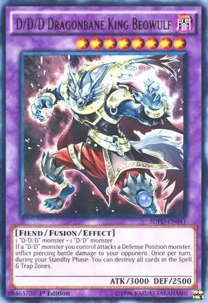 D/D/D Dragonbane King Beowulf — Pendulum Domination Structure Deck