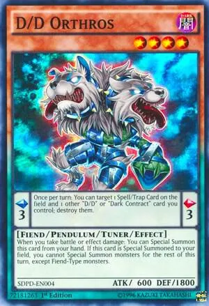D/D Orthros — Pendulum Domination Structure Deck