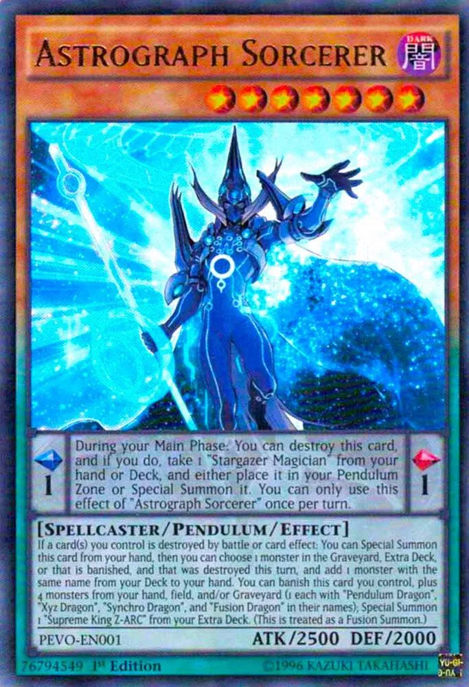 Astrograph Sorcerer — Pendulum Evolution