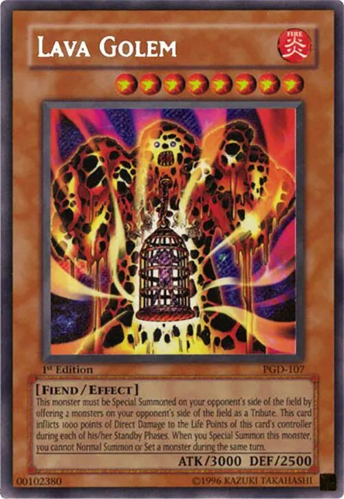 Lava Golem — Pharaonic Guardian