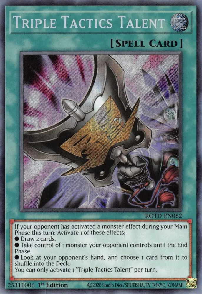 Triple Tactics Talent — Rise of the Duelist