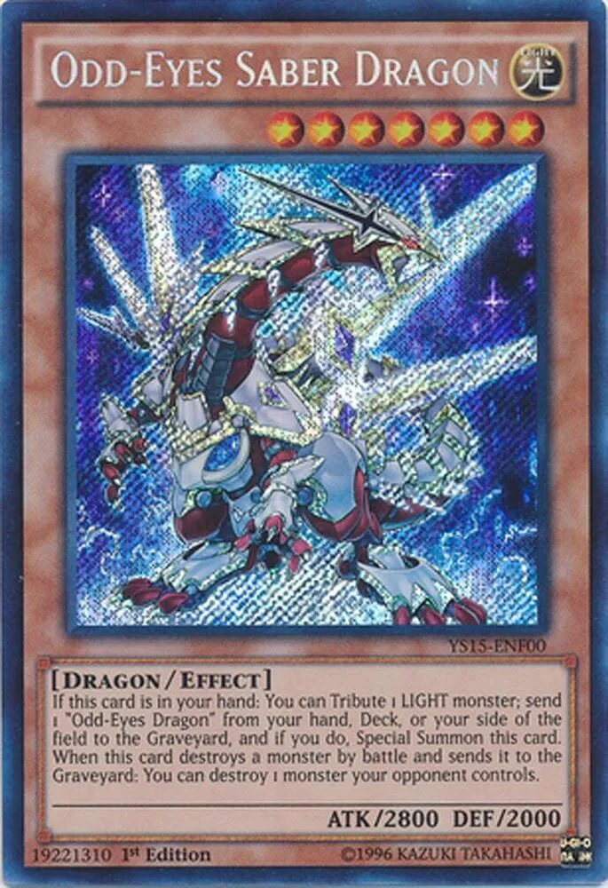 Odd-Eyes Saber Dragon — Saber Force Starter Deck