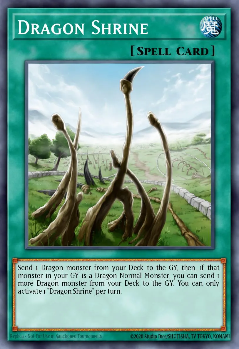 Dragon Shrine — Saga of Blue-Eyes White Dragon Structure Deck