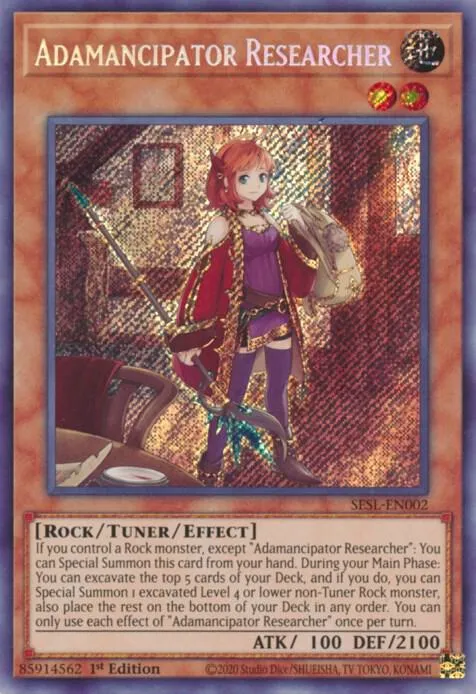 Adamancipator Researcher — Secret Slayers