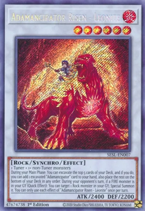 Adamancipator Risen - Leonite — Secret Slayers