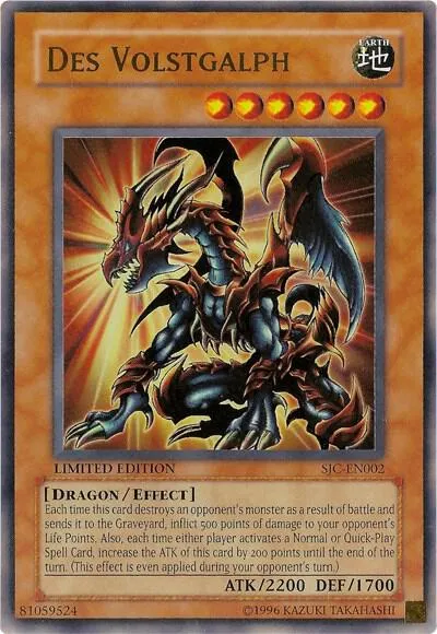 Des Volstgalph — Shonen Jump Championship 2004 Prize Card