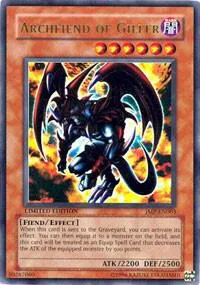 Archfiend of Gilfer — Shonen Jump Vol. 1, Issue 1 promotional card
