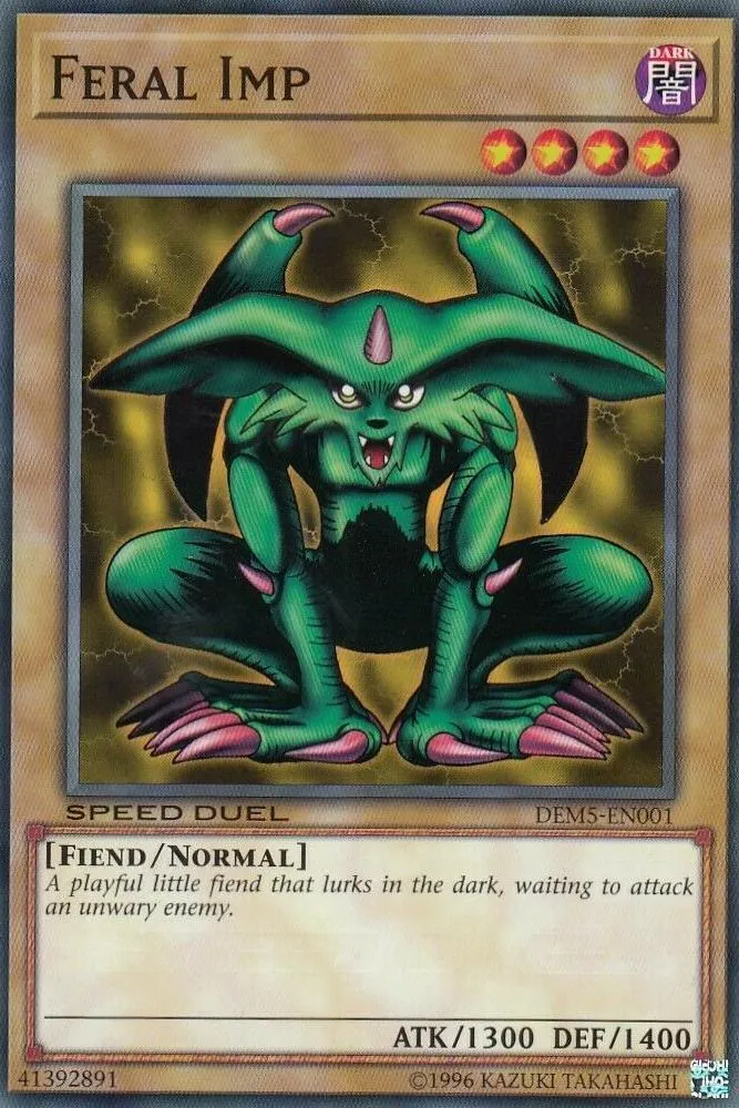Feral Imp — Speed Duel Demo Deck