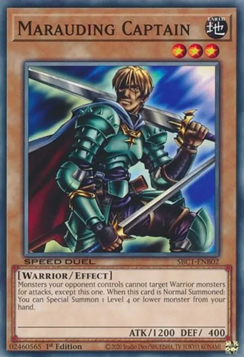 Marauding Captain — Speed Duel: Streets of Battle City