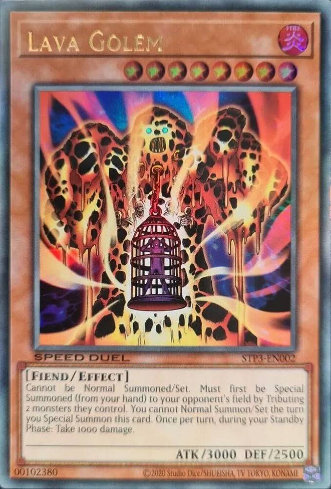 Lava Golem — Speed Duel Tournament Pack 3