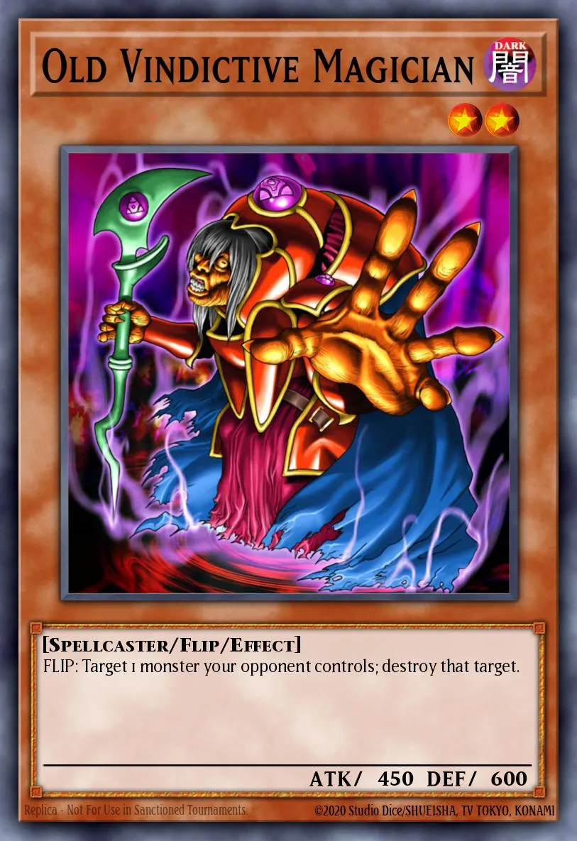 Old Vindictive Magician — Speed Duel Tournament Pack 4