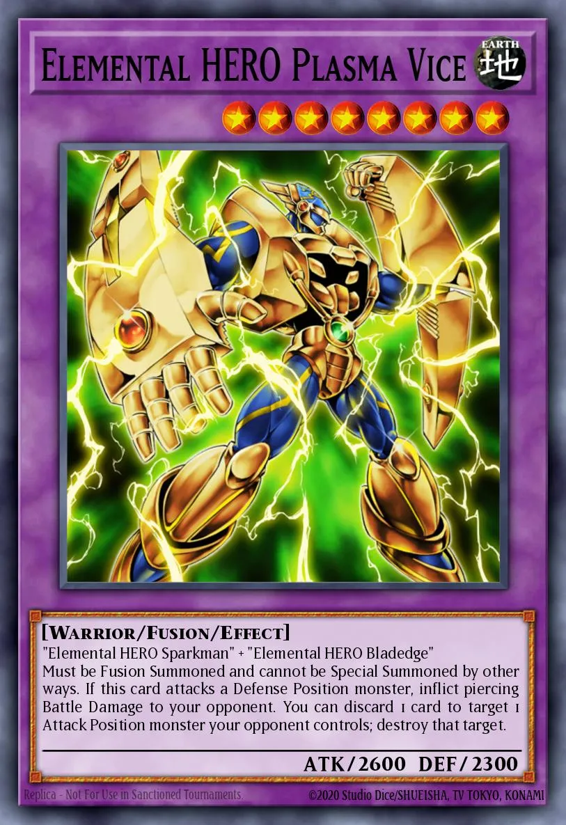 Elemental HERO Plasma Vice — Speed Duel Tournament Pack 5