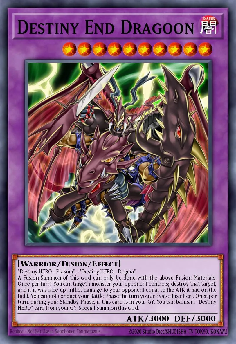Destiny End Dragoon — Speed Duel Tournament Pack 5