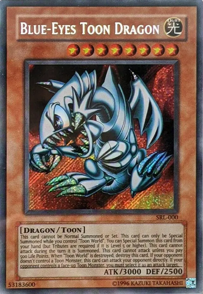 Blue-Eyes Toon Dragon — Spell Ruler