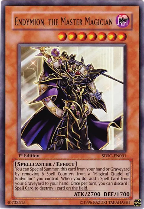 Endymion, the Master Magician — Spellcaster's Command Structure Deck