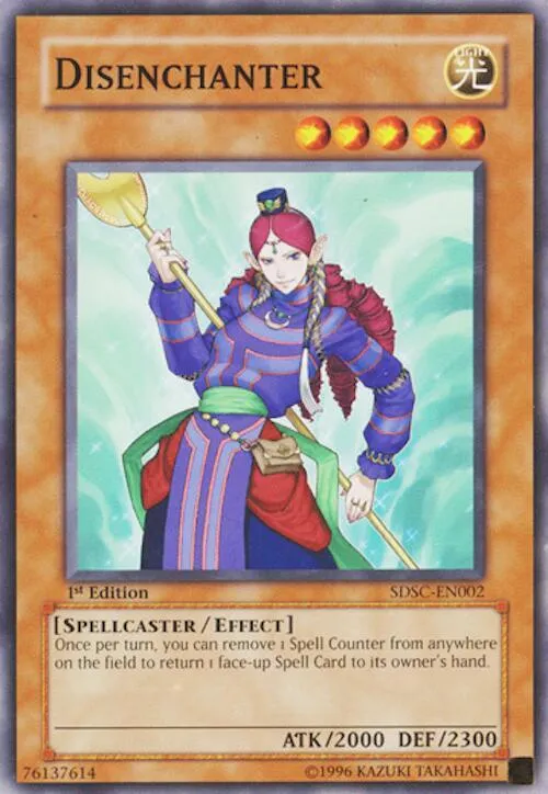 Disenchanter — Spellcaster's Command Structure Deck