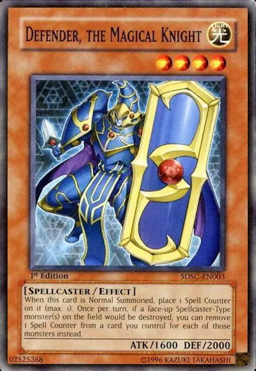 Defender, the Magical Knight — Spellcaster's Command Structure Deck