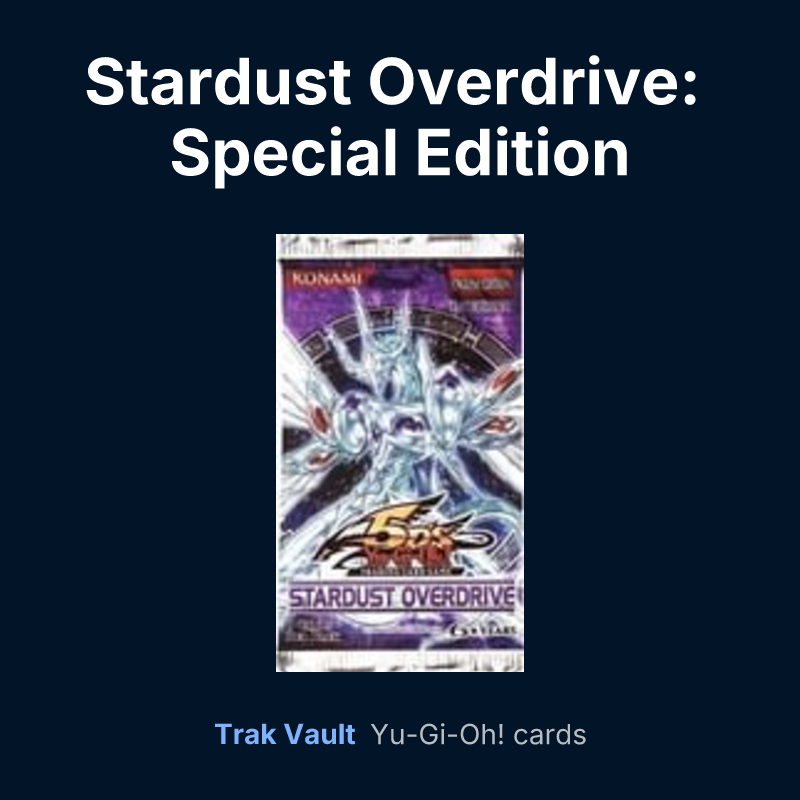 Stardust Overdrive: Special Edition — Yu-Gi-Oh! card list